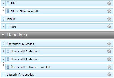 TWT Publisher Content Management System: Bildlayoutbausteine