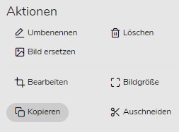 TWT Publisher Content Management System: Kopieren eines Bildes
